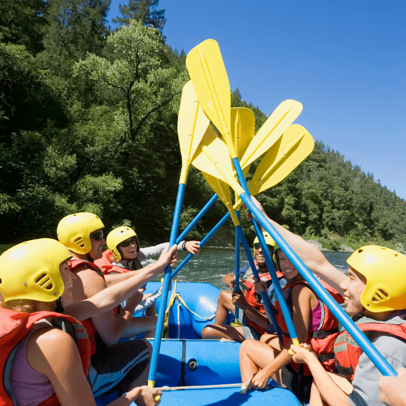 Blue River Rafting Half Day Trips
