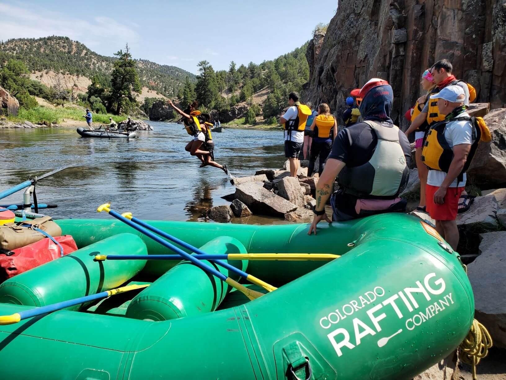 Beginner Rafting on the Colorado River