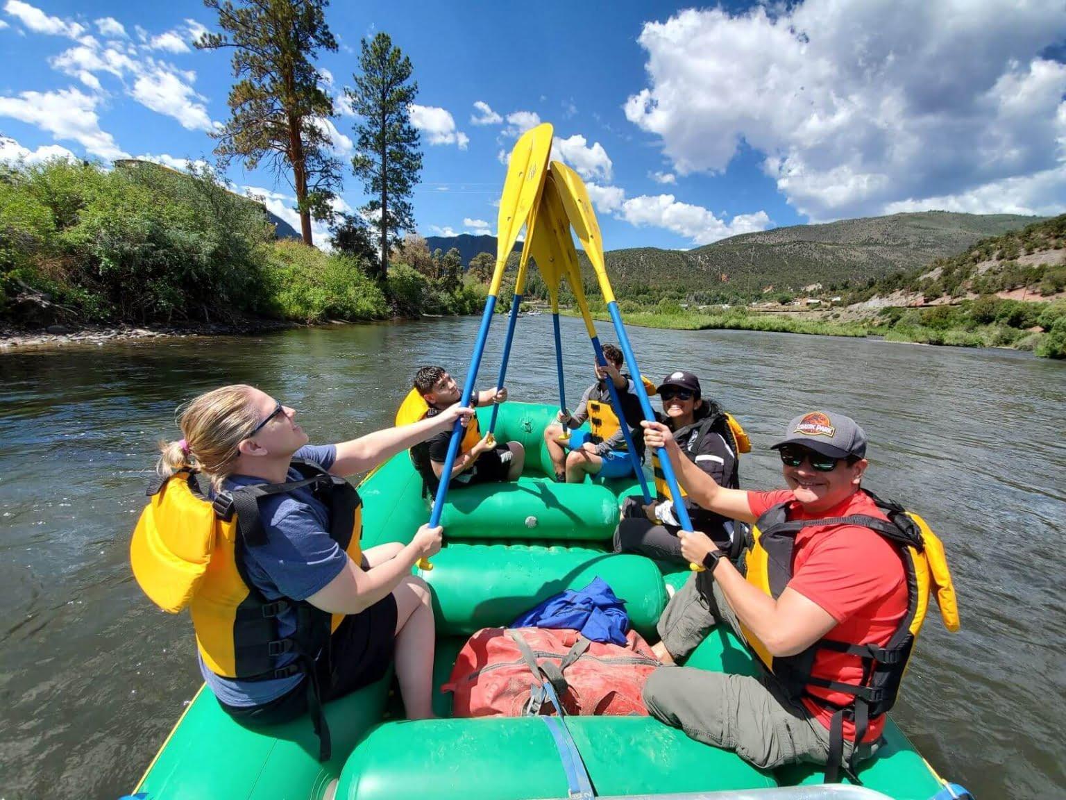 number of rafting trips in colorado