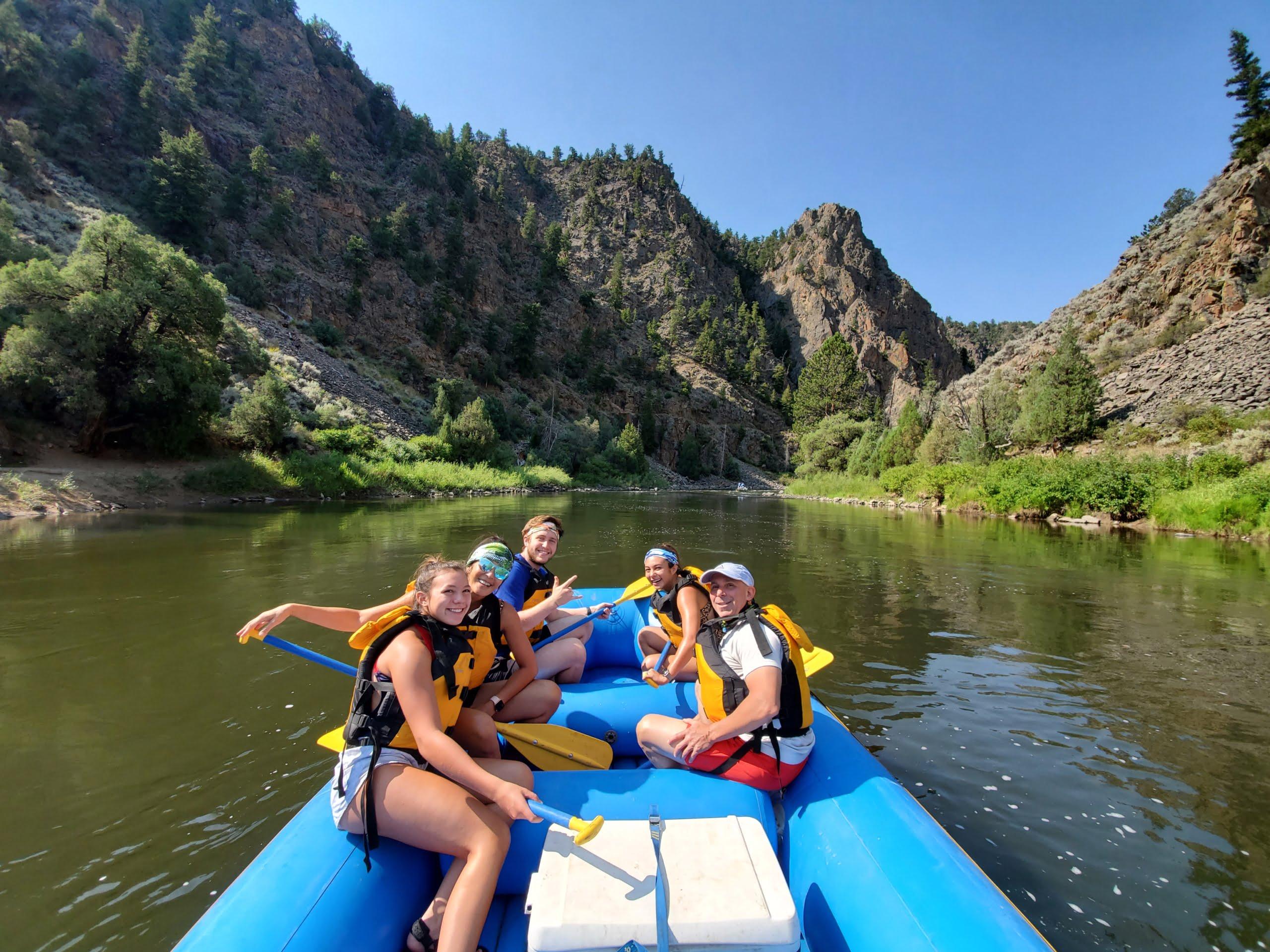 Family Rafting on the Colorado River