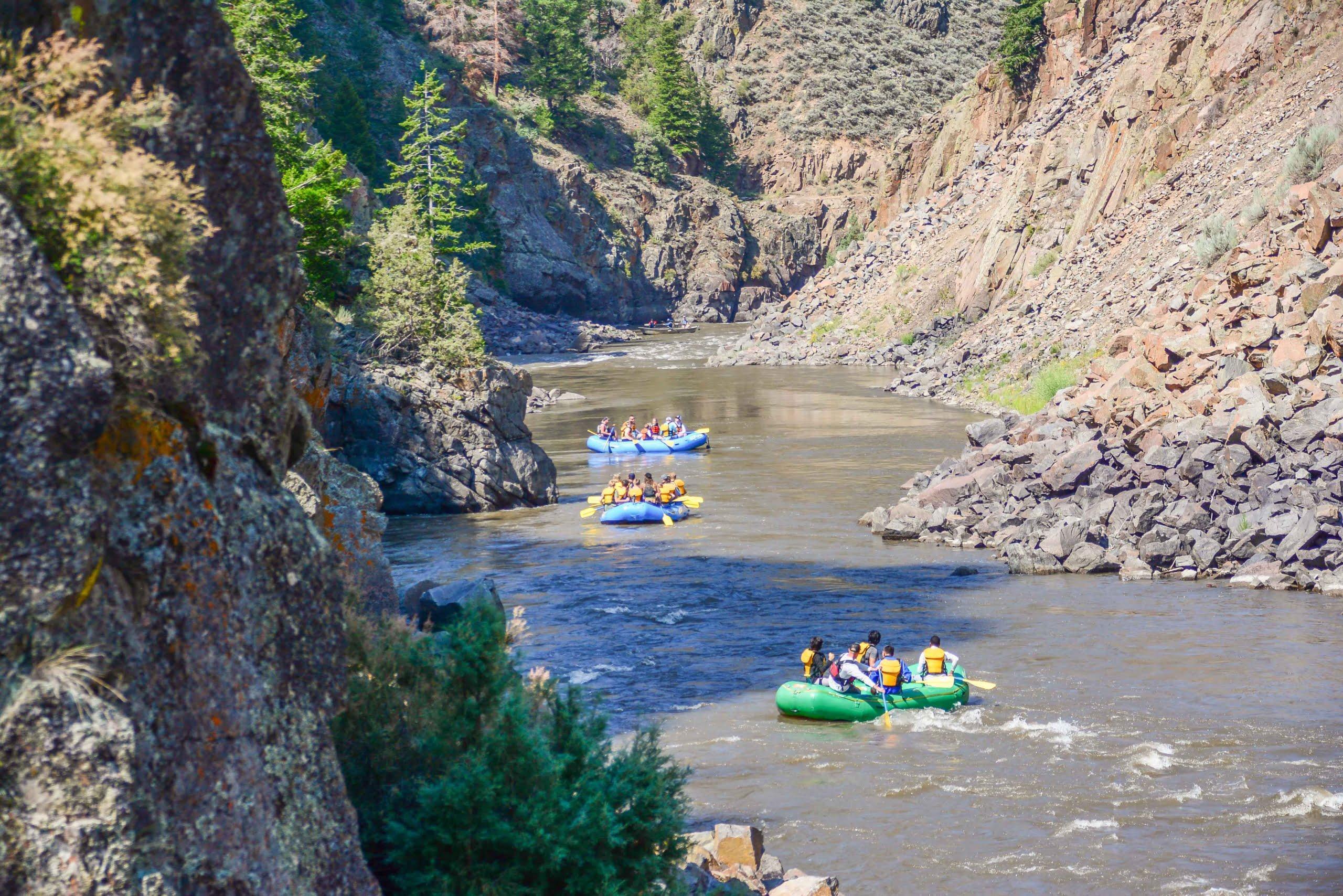 CO White Water Rafting River Trips in Colorado