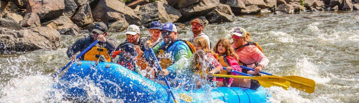 Family Whitewater Rafting Trips