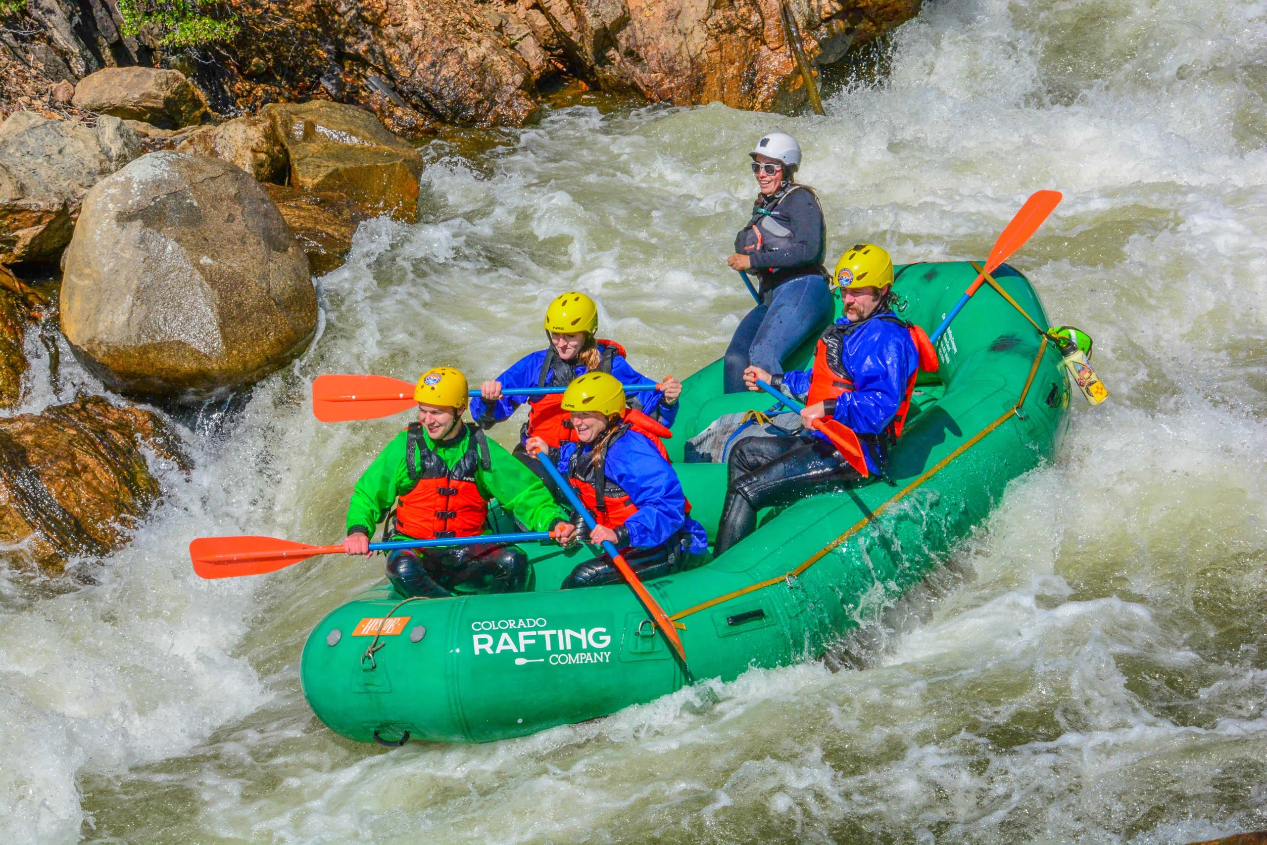 Whitewater Rafting in Colorado on Clear Creek