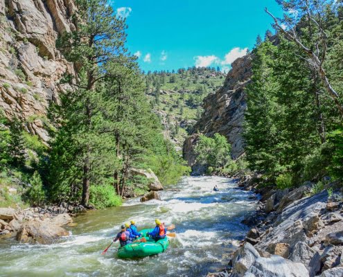 Whitewater Raft in Colorado