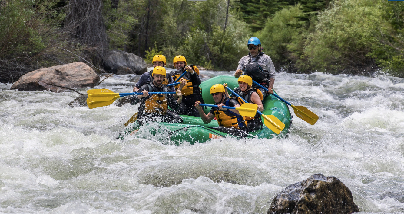 Whitewater Raft Blue River