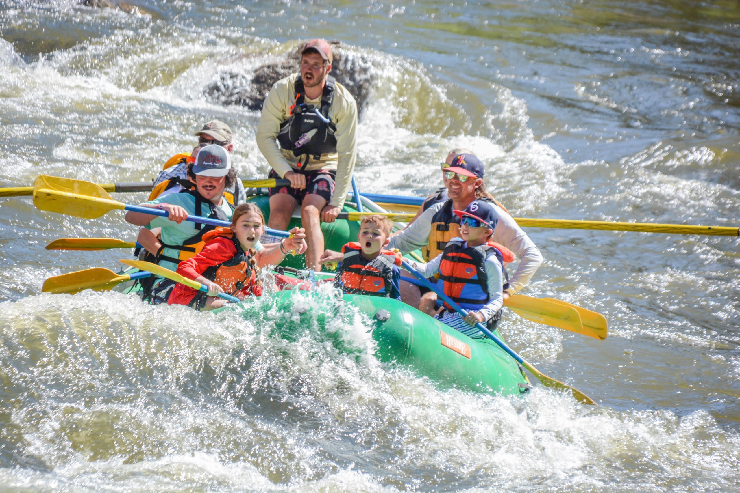 Whitewater rafting options close to Denver