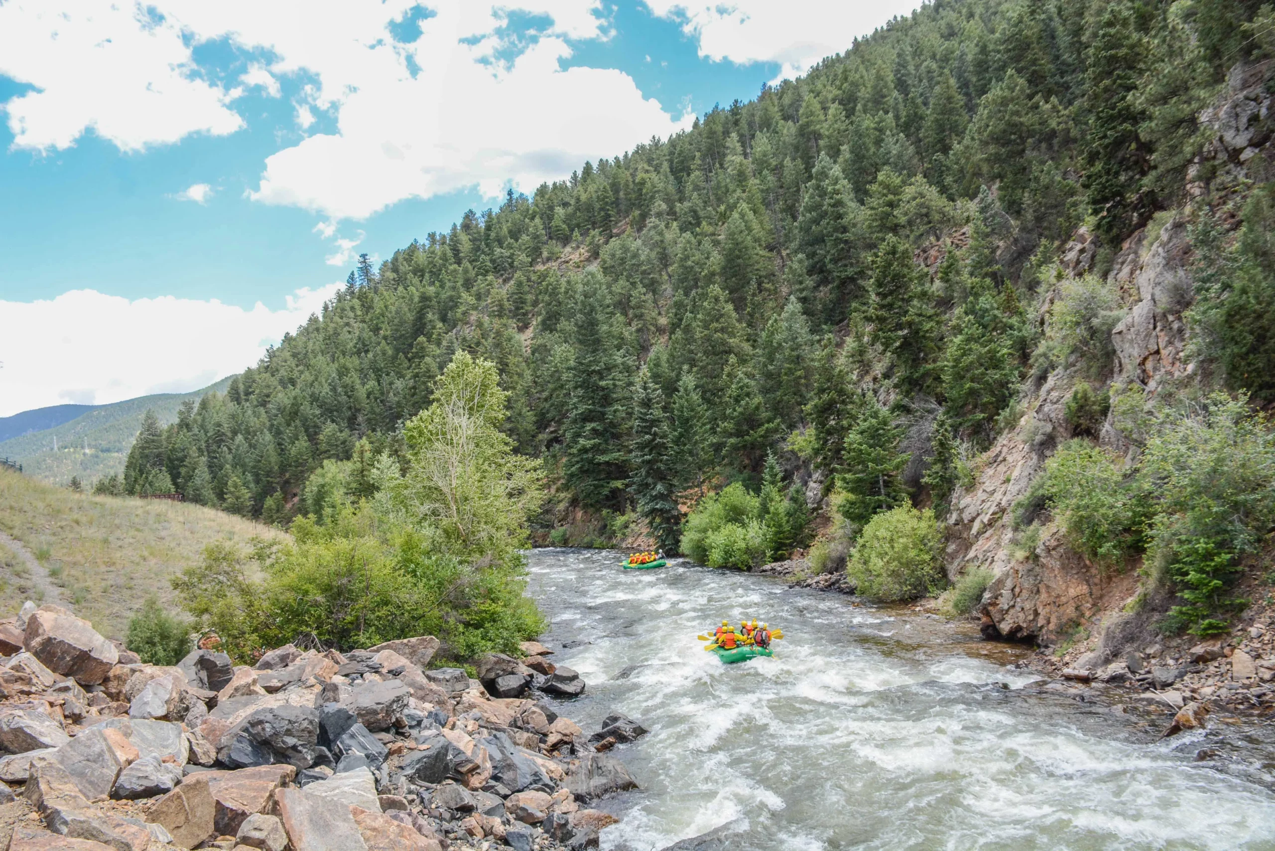 Clear Creek White Water Rafting Colorado