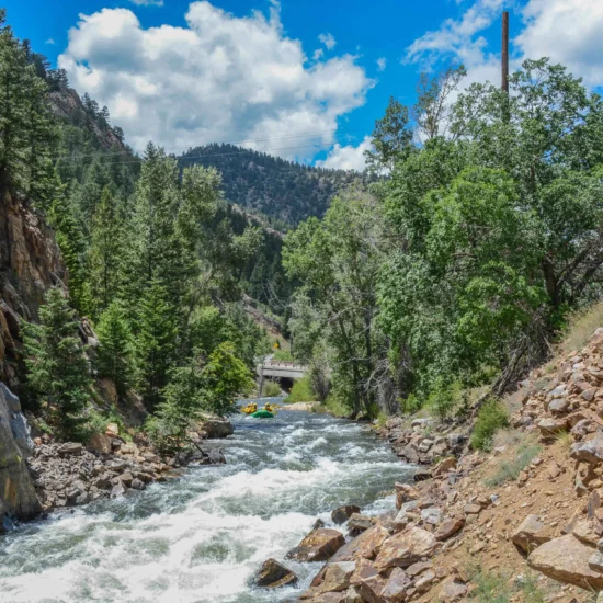 Clear Creek White Water Rafting Colorado
