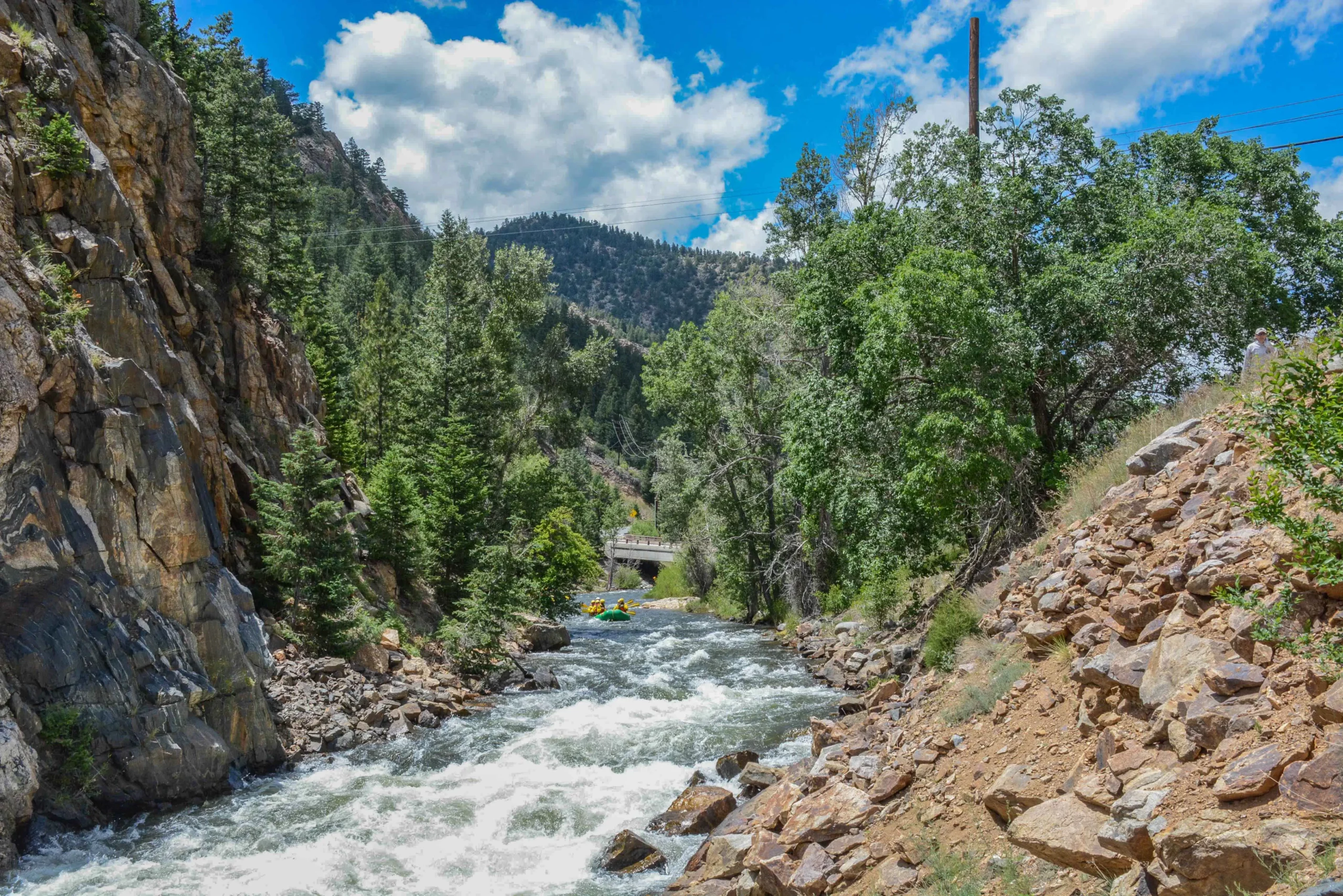 Clear Creek White Water Rafting Colorado