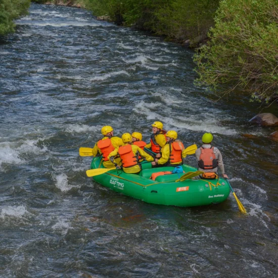 Beginner Rafting Trips on Clear Creek in Idaho Springs Colorado
