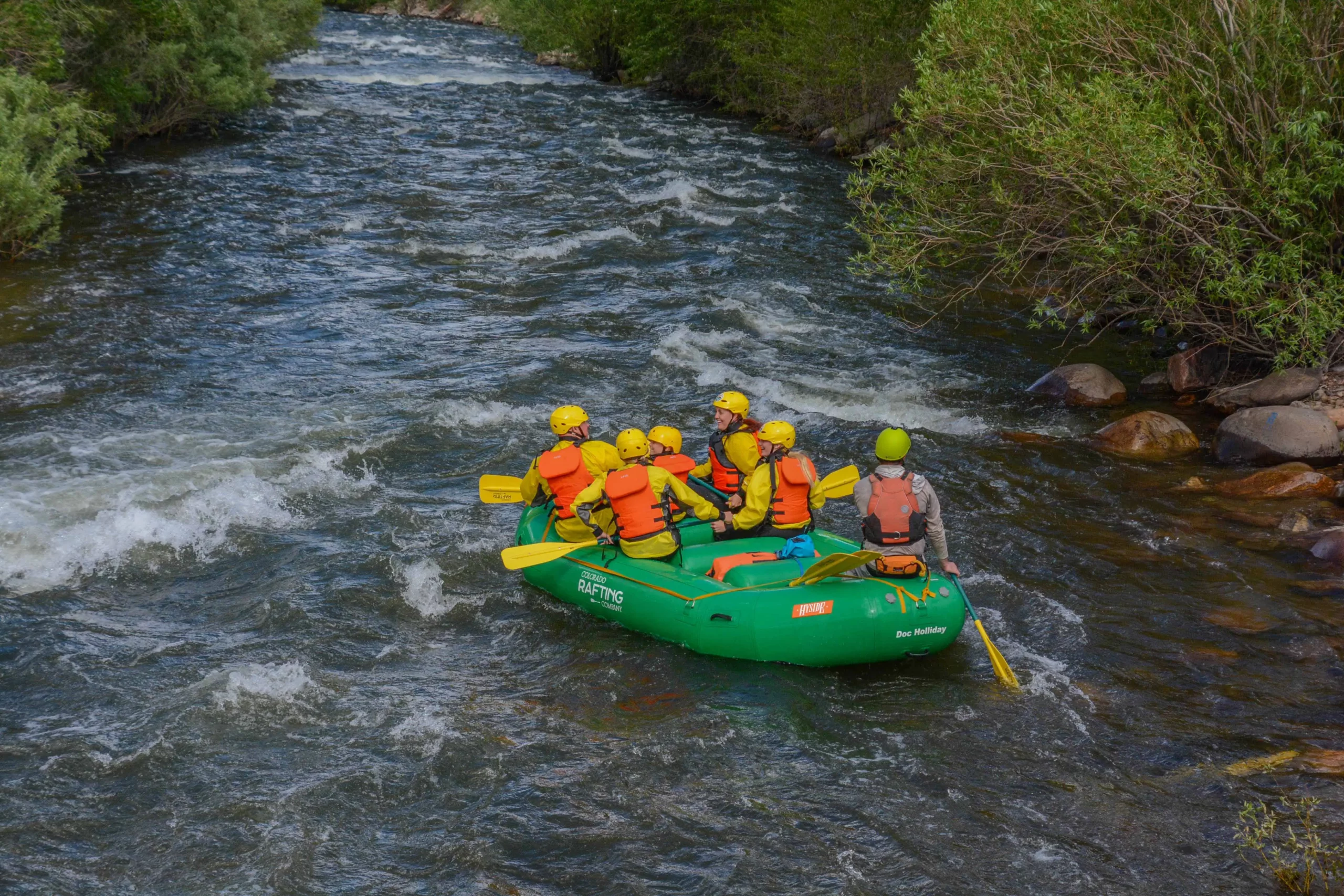 Beginner Rafting Trips on Clear Creek in Idaho Springs Colorado