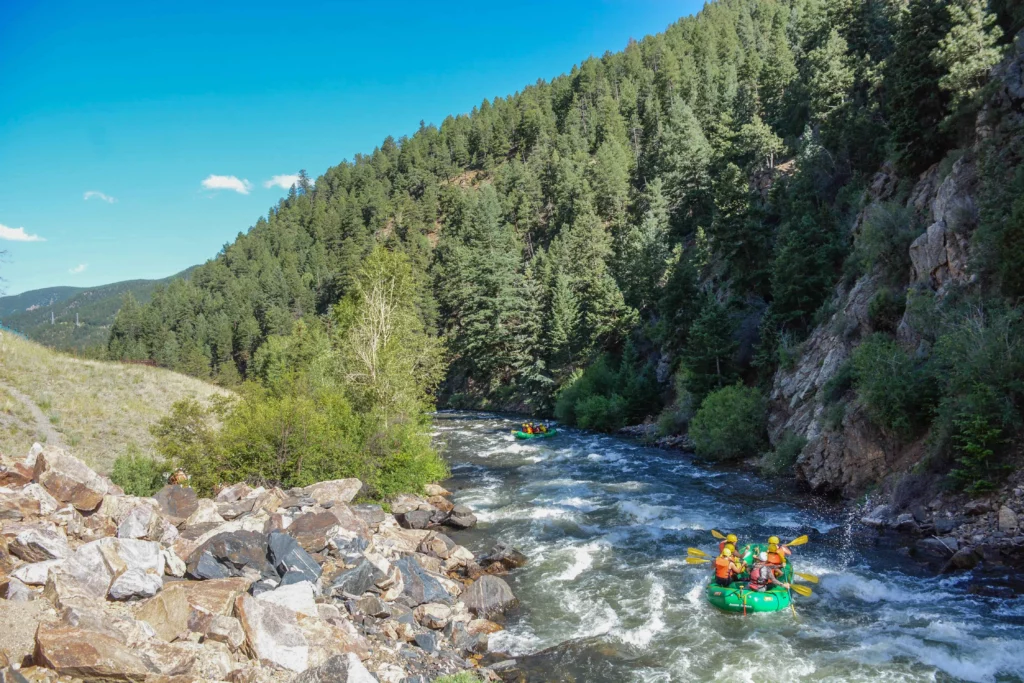 Clear Creek White Water Rafting Colorado-91