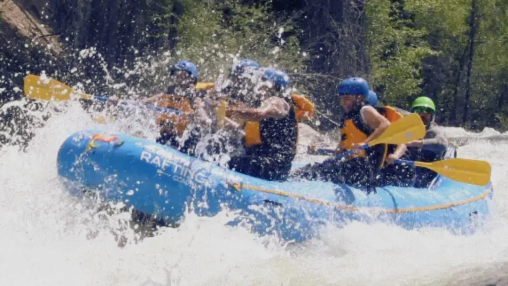 Blue River Rafting Bachelor Party