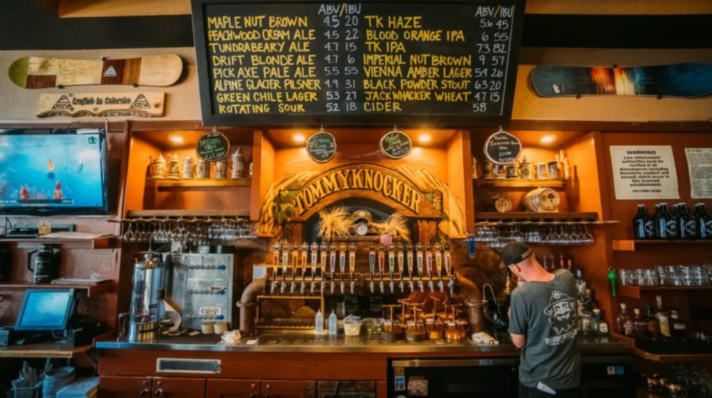 Tommy Knocker Brewery - Places to Eat When Rafting Clear Creek