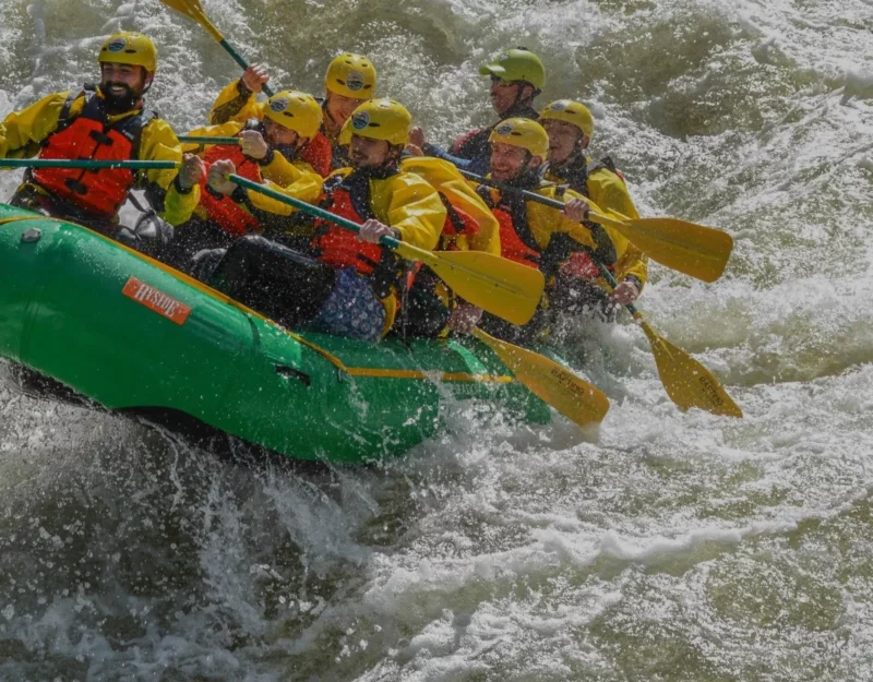 Exciting white water rafting near Silverthorne Colorado with experienced river guides