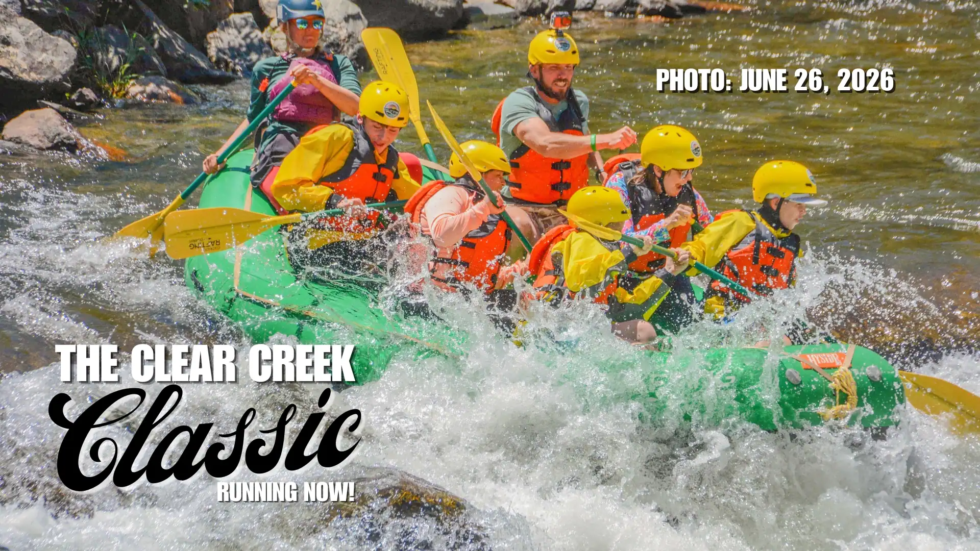 Clear Creek rafting 2026